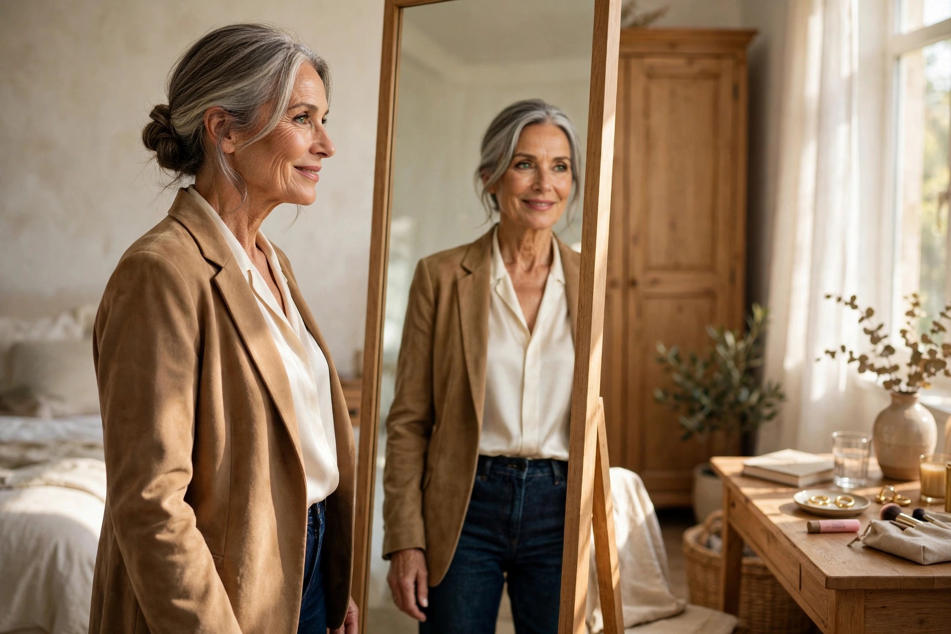 How to Feel Confident Getting Dressed Over 50 Again